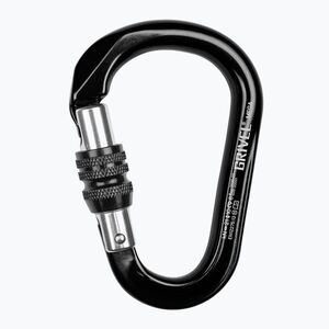 Karabiner Grivel Mega K6N Screw Lock black/black (Mega K6N Screw Lock RSK6N.BS) kép