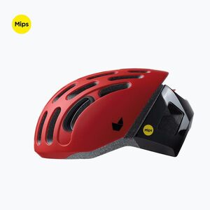 MTB kerékpáros bukósisak Catlike Whisper II red matte/black gloss (Whisper II 7100700007) kép