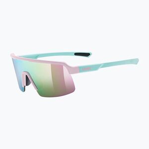 Gyerek napszemüveg UVEX Dyrt Jr pink/green matt/mirror pink (Dyrt Jr 53/4/008/5716) kép