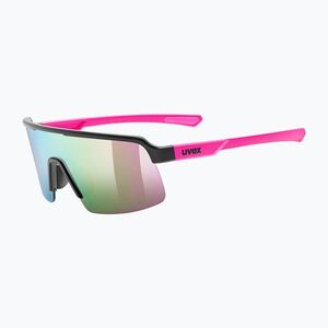 Gyerek napszemüveg UVEX Dyrt Jr black pink mat/mirror pink (Dyrt Jr 53/4/008/2316) kép