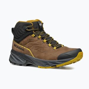 Férfi túracipők SCARPA Rush 2 Pro Mid GTX brown/sulphur (Rush 2 Pro Mid GTX 63134-200) kép