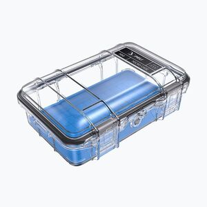 Tárolódoboz PELI M50 Micro Case clear blue (M50 Micro Case M500-0260-100E) kép
