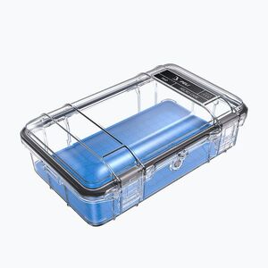 Tárolódoboz PELI M60 Micro Case clear blue (M60 Micro Case M600-0260-100E) kép