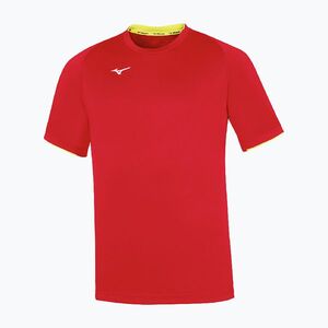 Gyerek edző póló Mizuno Core SS red/yellow fluo (Core 32EA740162) kép