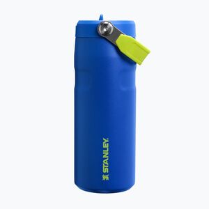Termosz palack Stanley IceFlow Flip Straw 2.0 cobalt chartreuse (IceFlow Flip Straw 2.0 10-12110-0209) kép