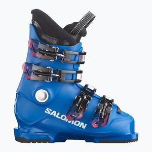 Gyermek sícipők Salomon Equipe 60T M Jr race blue/white/equipe red (Equipe 60T M Jr L45435700) kép