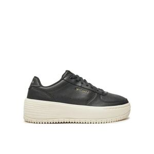 Női szabadidőcipők SKECHERS Grand 92 Be Lifted black gold natural kép
