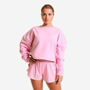 Domyos Női fitnesz crop pulóver, rugalmas kép