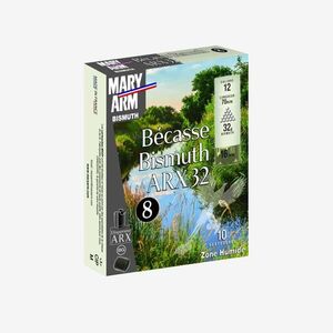 Mary Arm Cartouche becasse ARX 32g calibre 12/70 bismuth n°8 x10 kép