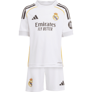 Real Madrid Home Jersey Set 2025/26 Kids kép