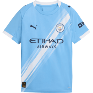 Manchester City Home Replica Jersey 2025/26 Jr kép