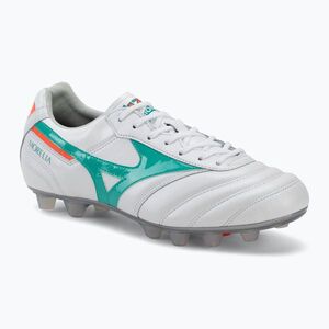 Futballcipő Mizuno Morelia II Japan FG white/arcadia/lava orange (Morelia II Japan FG P1GA260135) kép