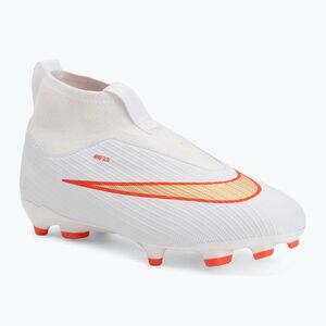 Gyermek focicipők Nike Jr. Mercurial Superfly 11 Academy white/bright crimson/blur (Mercurial Superfly 11 Academy Jr MG IO1493-100) kép