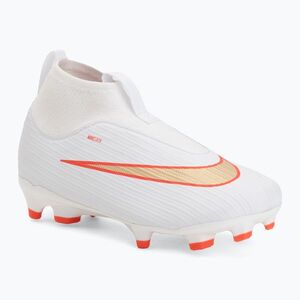 Gyermek focicipők Nike Jr. Mercurial Superfly 11 Academy white/bright crimson/blur (Mercurial Superfly 11 Academy Jr MG IU1783-100) kép