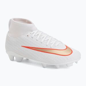 Gyermek focicipők Nike Jr. Mercurial Superfly 11 Club white/bright crimson/blur (Mercurial Superfly 11 Club Jr MG IU1795-100) kép