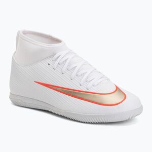 Gyermek focicipők Nike Jr. Mercurial Superfly 11 Club white/bright crimson/blur (Mercurial Superfly 11 Club Jr IN IO1553-100) kép