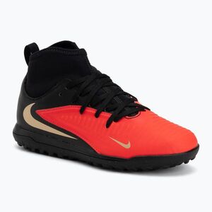 Gyermek focicipők Nike Jr. Phantom 6 High Club bright crimson/bright crimson/black (Phantom 6 High Club Jr TF HQ2048-600) kép