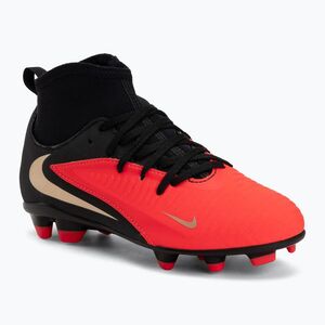Férfi focicipők Nike Jr. Phantom 6 High Club bright crimson/bright crimson/black (Phantom 6 High Club FG/MG HQ2022-600) kép