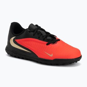 Gyermek focicipők Nike Jr. Phantom 6 Low Club Bright Crimson/Bright Crimson/Black (Jr. Phantom 6 Low Club TF HQ2006-600) kép