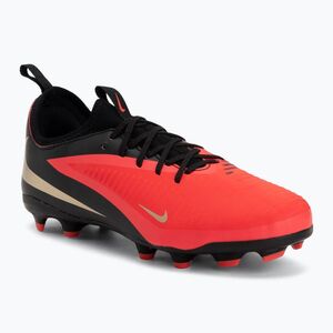 Gyermek focicipők Nike Jr. Phantom 6 Low Academy bright crimson/bright crimson/black (Phantom 6 Low Academy FG/MG Jr HM9203-600) kép