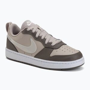 Nike Court Borough Low moon particle/cave stone/white/white cipő (Court Borough Low IV5820-200) kép