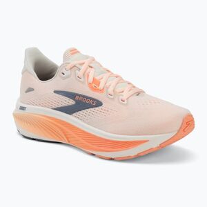 Női futócipők Brooks Ghost 18 star white/cyber peach/grey (Ghost 18 1204821B161.065) kép