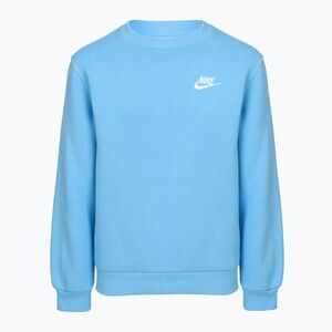 Gyerekpulóver Nike Sportswear Club Fleece football blue/white (Sportswear Club Fleece FD3006-497) kép