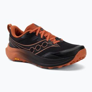 Férfi futócipők Saucony Peregrine 16 black/rust (Peregrine 16 S101555-1013) kép
