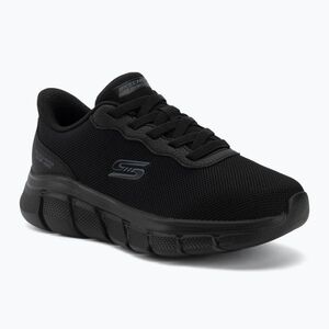 Férfi cipők SKECHERS Bobs B Flex Glacial Edge black (Bobs B Flex Glacial Edge 118113 BBK) kép