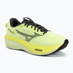 Férfi futócipők Mizuno Wave Rider 30 lime pulp/black oyster/gf white (Wave Rider 30 J1GM262058) kép