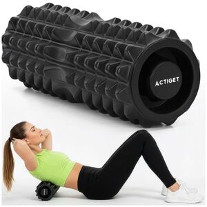 ActiGet univerzális Masszázshenger 33cm - Fekete kép