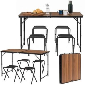Cs0180 camping set table + chairs kép