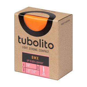 TUBOLITO belső gumi - BMX 22/24x1.5-2.5 - AV42 - narancssárga kép
