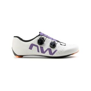 NORTHWAVE Kerékpáros cipő - VELOCE EXTREME - lila/fehér kép