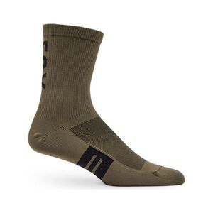 FOX Klasszikus kerékpáros zokni - FLEXAIR MERINO - zöld kép