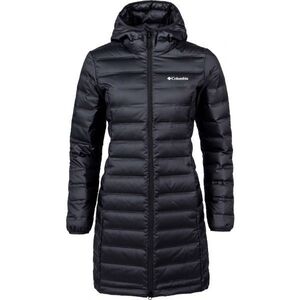 Columbia LAKE 22 DOWN LONG HOODED JACKET Női tollkabát, fekete, méret kép
