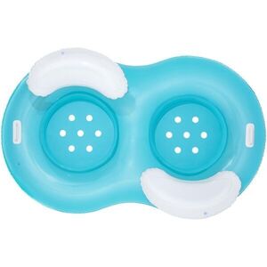 Bestway DOUBLE RING FLOAT Két személyes úszógumi, világoskék, méret kép