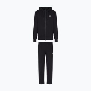 Férfi EA7 Emporio Armani Train Core Id T-Suit Hoodie Fz fekete (Train Core Id T-Suit Hoodie Fz 8NPV62-PJVRZ-UC001) kép
