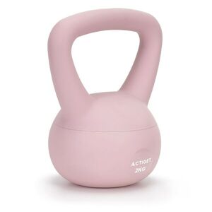 ActiGet Kettlebell súlyzó 2kg - Világos rózsaszín kép