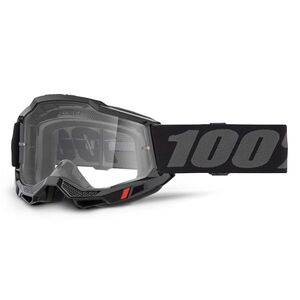 Motocross szemüveg 100% Accuri 2 OTG, páramentesítő bevonat, szilikonozott csúszásgátló pánt, háromrétegű arcszivacs, hatékony izzadságelvezetés kép