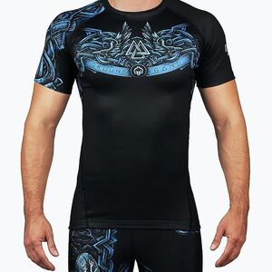 Férfi Ground Game Viking Rashguard fekete-kék 21RASHVIK (Viking 21RASHVIK) kép