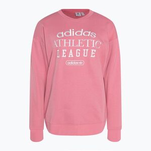 Női adidas Retro Luxury Crew pulóver rózsaszínű színben (Retro Luxury Crew HL0049) kép