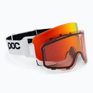 Síszemüveg POC Nexal hydrogen white/partly sunny orange (Nexal 40850) kép