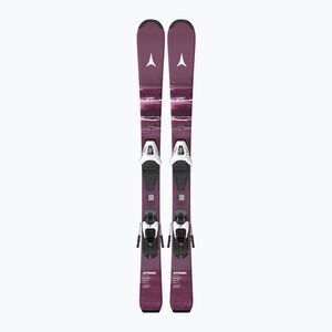 Gyermek lesikló sílécek + kötések Atomic Maven Jr 100-120 + C5 GW red plum (Maven Jr 100-120 + C5 GW AASS03814) kép