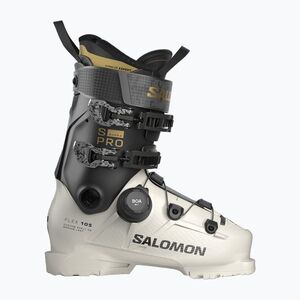 Női sícipők Salomon S/PRO Supra S Boa 105 W gray aurora/black/gold met (S/Pro Supra S Boa 105 W L45421400) kép