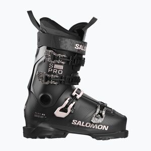 Női sícipők Salomon S/PRO Supra 85 W black/black/lilac ash (S/Pro Supra 85 W L45422500) kép