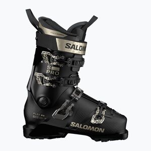 Női sícipők Salomon S/PRO Supra 95 W black/dark gray met/light bronze met (S/Pro Supra 95 W L45435200) kép