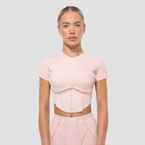 GymBeam Women‘s Cosmo Cropped T-shirt Pink kép