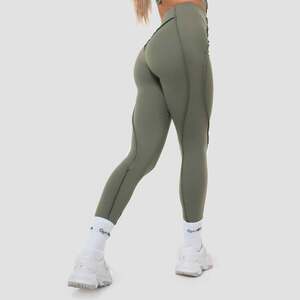 GymBeam Women‘s Cosmo Leggings Olive kép