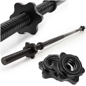 ActiGet Súlyzórúd 120cm, 25mm - Fekete kép